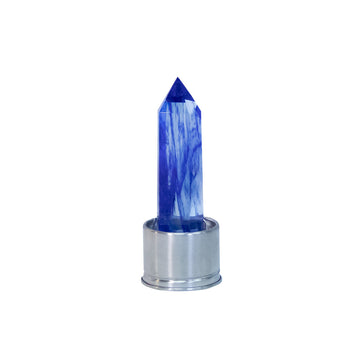 Blue Labradorite Gemstone Water Bottle